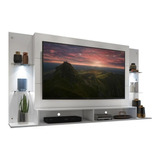 Painel Com 2 Leds Tv Até 60 Multimóveis Vegas Fg3394 Branco