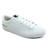 Sapatenis Casual Coca Cola Yankee Monocolor Branco Cc1809