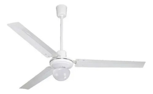 Ventilador De Techo C/luz Suprime V.e.c. Premium 1-vec961l Estructura Blanco Aspas Blanco