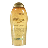 Jabón Líquido Corporal Ogx Coconut Coffee Exfoliante 577ml