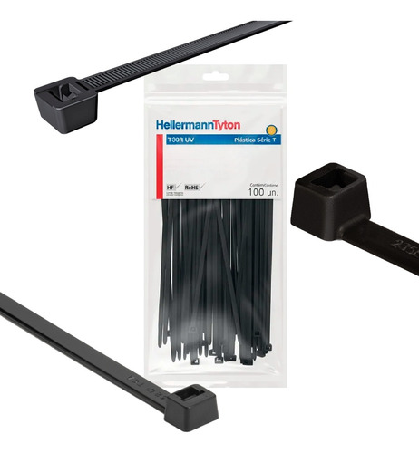 Precintos Plasticos Hellermann Tyton T30r Hs 150x3.5mm X100u