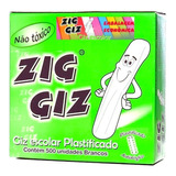 Giz Plastificado Lousa Branco Para Quadro Negro Caixa 500 Un