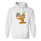 Sudadera Con Gorro Garfield Pastel De Cumpleaños