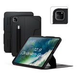 Funda Zugu Para iPad Pro 12.9 4th Gen 2020- Ultra Delgada-bl