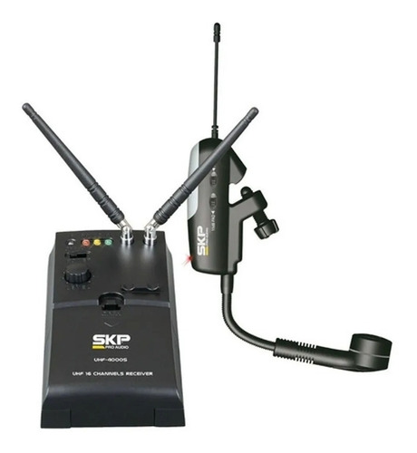 Micrófono Inalámbrico P/ Saxo Skp Uhf-4000s