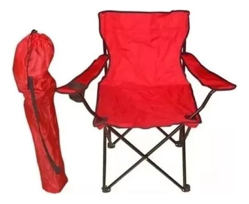 Silla Plegable De Playa Camping Piscina Con Porta Vaso Viaje