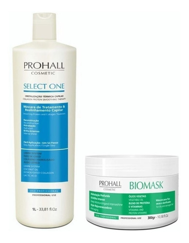 Nanoplastìa Prohall Select One + Mascara Hidratante Biomask