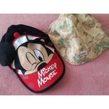 Par De Gorras Sombreros Para Niños Unisex Mickey