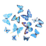 12 Pegatinas De Pared Extraíbles Con Mariposas Para Hacer Tú