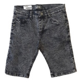 Bermuda Jeans Nene Infantil Veteado Verano Short Outfit