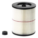 Filtro Para Aspiradora Craftsman 9-17816 - Blanco/rojo