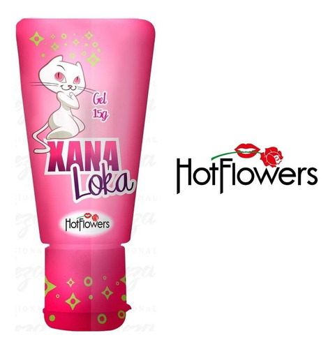 Gel Xana Loka Lubrificante Feminino Hotflowers 