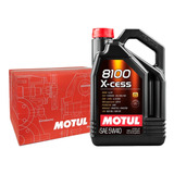 Aceite Motor 5w40 8100 X-cess Motul Caja 4 Garrafas