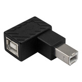 Duttek Adaptador Usb B 2.0, Adaptador De Cable De Impresora