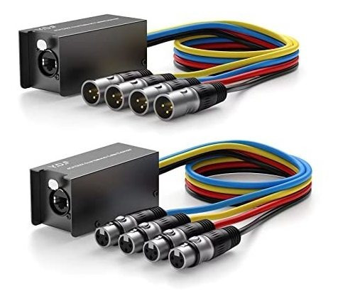 Receptor Snake Multired De 3.3 Pies Y 4 Canales Sobre Cable