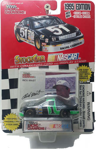 Hot Wheels Hwargento Nascar #1 - Rick Mast - Rch J4581 0