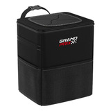 Basurero Caneca Auto Carro Grandprix Organizador Impermeable Color Negro