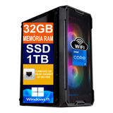 Pc Computador Cpu I7 6700 / Ssd 1tb M2 / 32gb Memória Ddr4