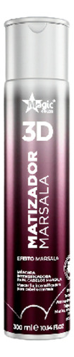 Matizador 3d Marsala - Efeito Marsala 300ml#brinde