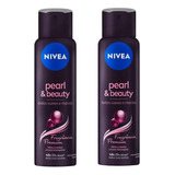 Desodorante Aero Nivea 150ml Fem Pearl Beauty Perolas-kit2un