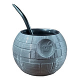 Mate Estrella De La Muerte Star Wars En 3d Incluye Bombilla