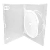 10 Estojo Caixa Capa Box Dvd Amaray Transparente Duplo 2