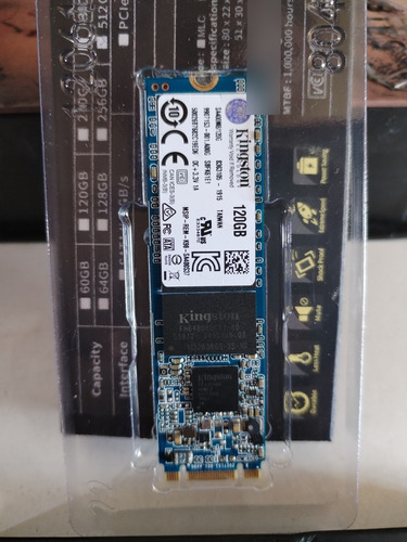 Disco M.2 Sata Kingston De 120 Gb Usado Buen Estado 