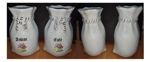 Cafetera Y Azucarera De Ceramica