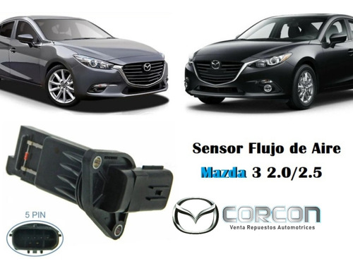 Sensor Flujo De Aire Para Mazda 3 2015-2019 2.0/2.5