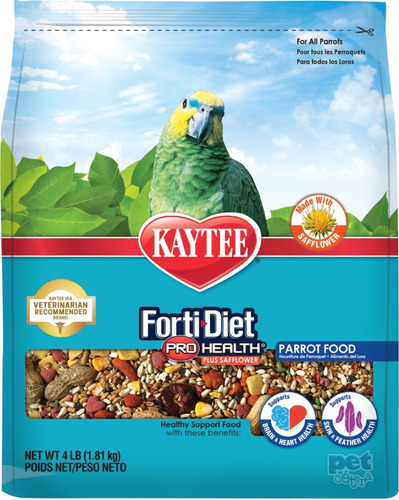 Alimento Premium+ Para Loros Kaytee Pro Health (1.8 Kg)
