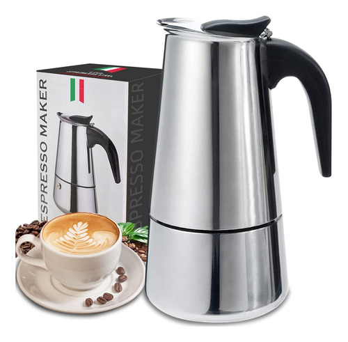 Cafetera Italiana,cafetera Portátil De Acero Inoxidable Moka