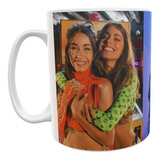 Taza Cerámica Tini Y María Becerra #29 Sublimada Premium