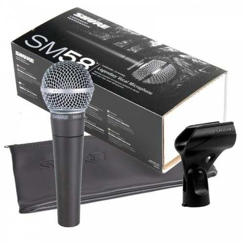 Microfono Shure Sm 58lc Original! Pop Music Floresta