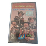 Cassette El Cuarteto Imperial  Adios Corazon    Supercultura