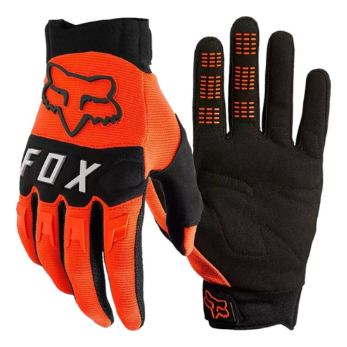 Guantes Motocross Fox Racing Dirtpaw Glove Naranja Fluor 