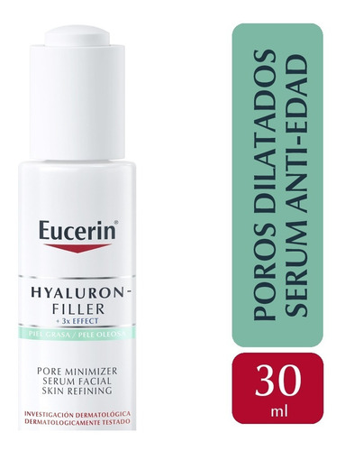 Eucerin Hyaluron Filler Pore Minimizer Sérum X 30 Ml Momento De Aplicación Día/noche