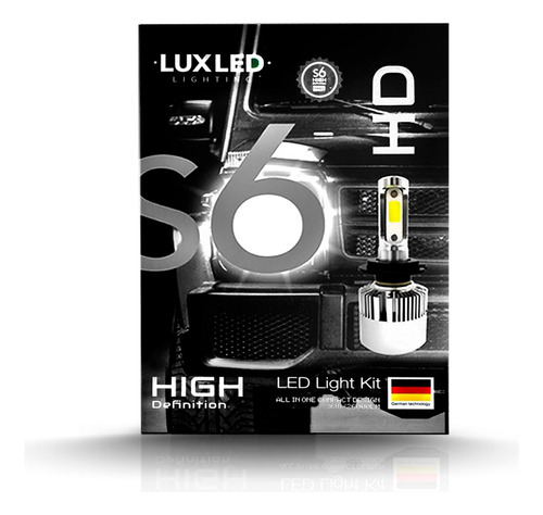 Kit Focos Led S6 Hd Auto Moto Tecnologa Alemana H4 H7 H11  Foto 4