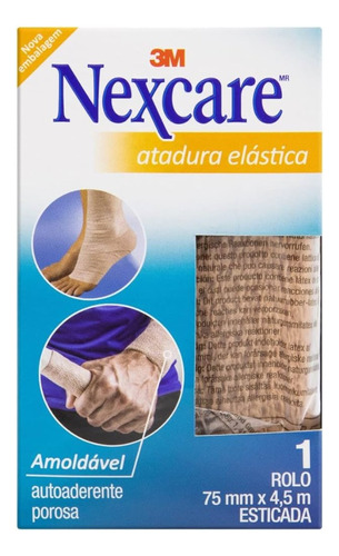 Nexcare 3m Atadura Elástica 75mmx4,5 M