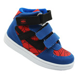 Tenis Bota Panam 060027-0144 Rojo/azul Marvel Spider-man 