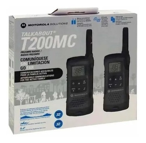 Radio De Comunicación Walkie Talkie Motorola T200 Talkabout