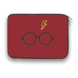 Case Notebook 15,6 Personalizado Harry Potter Oculos Vinho