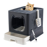 Arenero Para Gatos Vealind Caja De Arena Plegable Para Gatos