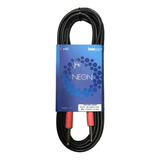 Cable Plug-plug Kwc Neon 104r C/termo Rojo De 6 Metros