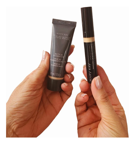 Base Timewise 3d E Corretivo Perfecting Concealer Mary Kay