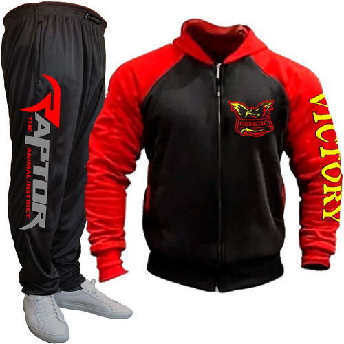 Combo Sport Campera Moto Victory + Baggie Raptor Genetic