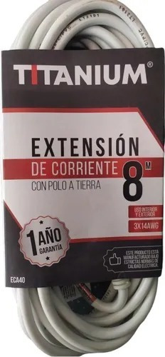 Extension Encauchetada Con Polo A Tierra De 8 Mts