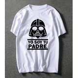 Camiseta 100% Algodon Estampado Personalizado Dia Del Padre