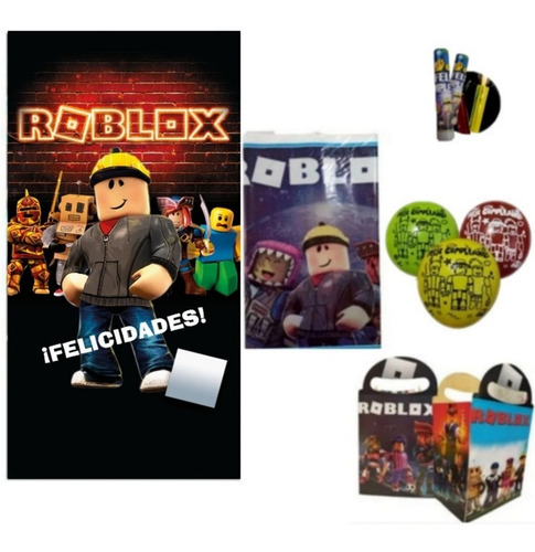 Roblox Articulos De Fiesta Compatible Niños 20 Cajas Dulcera