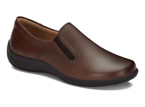 Zapato Flat Café Piel Andrea Mujer 2977720