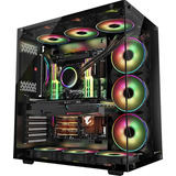 Warcry Atx Mid Tower Funda Para Pc Con Vidrio Templado Estil